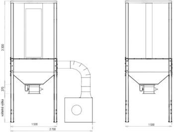 Filtrační nástavba ADAMIK FBR 150/40 AKR