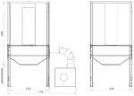 Filtrační nástavba ADAMIK FBR 250/110 AK