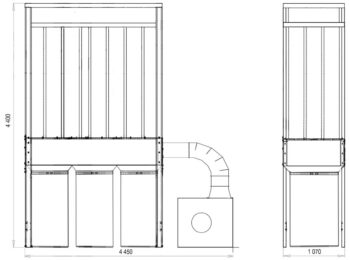 Filter unit ADAMIK FT 669 dimensions