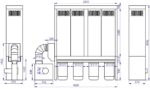 Filter unit ADAMIK FT 762N 9,2 kW A dimensions