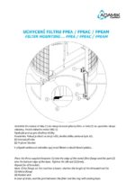 Installation instructions for FPEA* filters