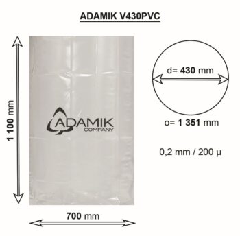 Vak ADAMIK V430PVC rozměry
