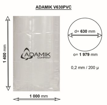 Vak ADAMIK V630PVC rozměry